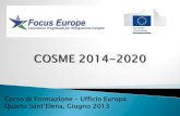 COSME 2014-2020_Corso di formazione