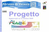 Progetto Abruzzo @ Venezia Progress 12 10 2009