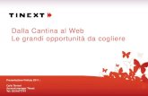 Dalla cantina al web, grandi opportunità da cogliere presentazione TINEXT Vinitaly 2011_04_11
