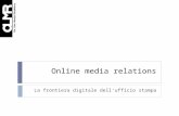 Online Media Relations - la frontiera digitale dell'ufficio stampa