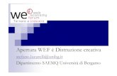 Stefano Lucarelli - Apertura WEF è Distruzione creativa