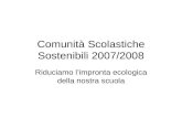 Comunità Scolastiche Sostenibili 2007