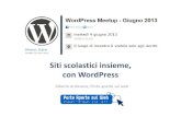 WordPress Meetup giugno 2013