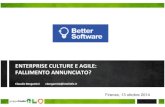 Enterprise Culture e Agile: fallimento annunciato?