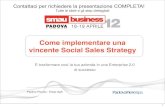 Come implementare una vincente Social Sales Strategy (ABSTRACT)