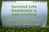 Second Life -  Esplorare e apprendere