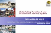 "Il Marketing Turistico di una destinazione nell'era digitale" Prof. Alessandro De Nisco ada campania 29.05.13