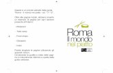 Roma - Il mondo nel Piatto - ed. 2011-2012