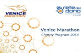 Presentazione Charity Program Venice Marathon