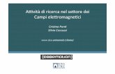 Elettronica: attività di ricerca nel settore dei campi elettromagnetici by Cristina Ponti, Silvio Ceccuzzi