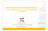 Il webmarketing come strumento di internazionalizzazione delle PMI