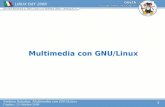Multimedia con GNU/Linux