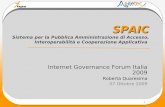 SPAIC - Internet Governance Forum Italia