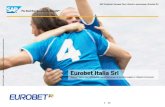Eurobet Italia e SAP: affidabilità e performance per un servizio erogato in millesimi di secondo