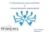 L'informazione socio-sanitaria e i Social Network: potenzialità