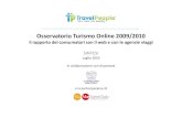 Osservatorio Turismo Online 2009/2010 : Sintesi
