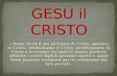 Jesus the Christ in ITALIAN