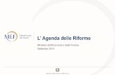 Agenda delle Riforme del Governo Italiano