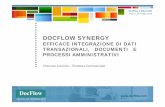 DOCFLOW SYNERGY: integrazione dati documenti e processi amministrativi