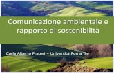 Comunicazione ambientale e sostenibilità
