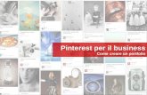 Pinterest per il business - Costruire un portfolio