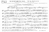 Kriminal Tango - Tango - Spartito