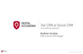 Digital Accademia - Dal crm al social crm: una roadmap operativa