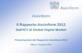 Presentazione Rapporto Assinform 2012