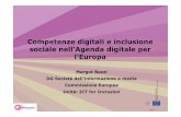 Competenze digitali e inclusione sociale nell’Agenda digitale per l’Europa