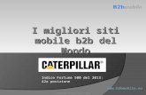 I migliori siti b2b mobile del mondo (serie): CATERPILLAR
