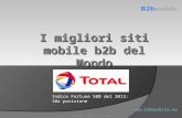 I migliori siti b2b mobile del mondo (serie): TOTAL OIL