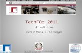 Presentazione TechFOr 2011