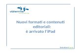 Librinnovando 2010: "Produzione editoriale: nuovi formati e contenuti. Alias è arrivato l’iPad" - Vidiemme Consulting