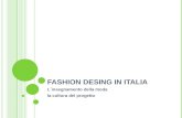 Disegno di moda in Italia