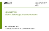 Newsletter: format e strategie di comunicazione