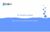 Gruppo Hera, In buone acque - report 2011 sulla qualità dell'acqua potabile