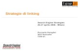 SES Milano 2006 - Piersante Paneghel, Strategie di linking