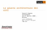 SES Milano 2006 - Luca Schibuola, La giusta architettura dei siti