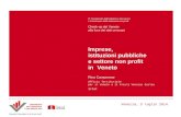 R. Camporese - Imprese, istituzioni pubbliche e settore non profit in Veneto