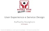User experience e service design [Handle with brand care]