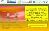 L’approccio integrato  IBIMET progetto REDLAV nella modellazione della dinamica di popolazioni per Aedes Albopictus
