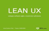 Lean UX: Sviluppo Software Agile e Incentrato sull'Utente