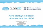 Fare startup e dintorni - Connecting the dots (Istituto Italiano Imprenditorialità)