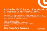 Michele Emiliano, Facebook e l'operazione-fannulloni