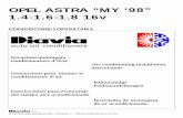 Manuale (083) OPEL ASTRA