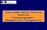 Carcinoma della Cervice Uterina CronoprogrammaDiagnostico-Terapeutico.