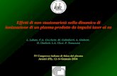 Effetti di non stazionarietà nella dinamica di ionizzazione di un plasma prodotto da impulsi laser ai ns L. Labate, C.A. Cecchetti, M. Galimberti, A. Giulietti,