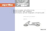 Aprilia SR50 Service Manual ITA,ESP,ENG By Mosue