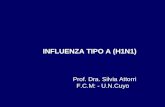 INFLUENZA TIPO A (H1N1) Prof. Dra. Silvia Attorri F.C.M: - U.N.Cuyo.