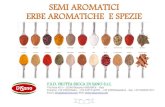 Semi Aromatici - Spezie - Erbe Aromatiche - Di Sano Srl
